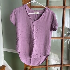 Cloth & Stone Top purple